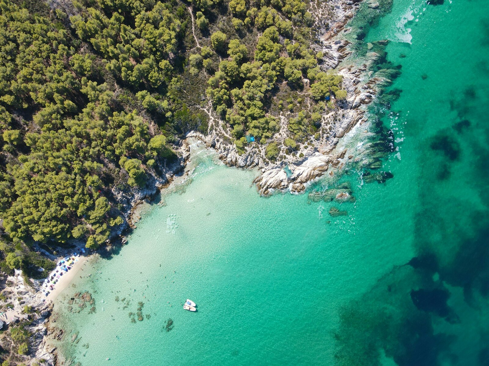 Glarokavos lagoon